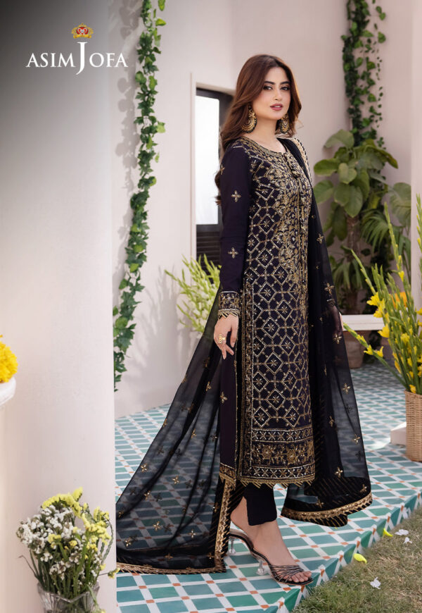 Asim Jofa Ajcfd-04-Xs Embroidered