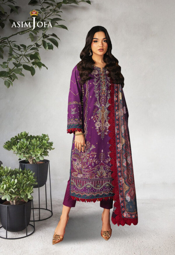 Asim Jofa Ajra-22 Embroidered Jacquard