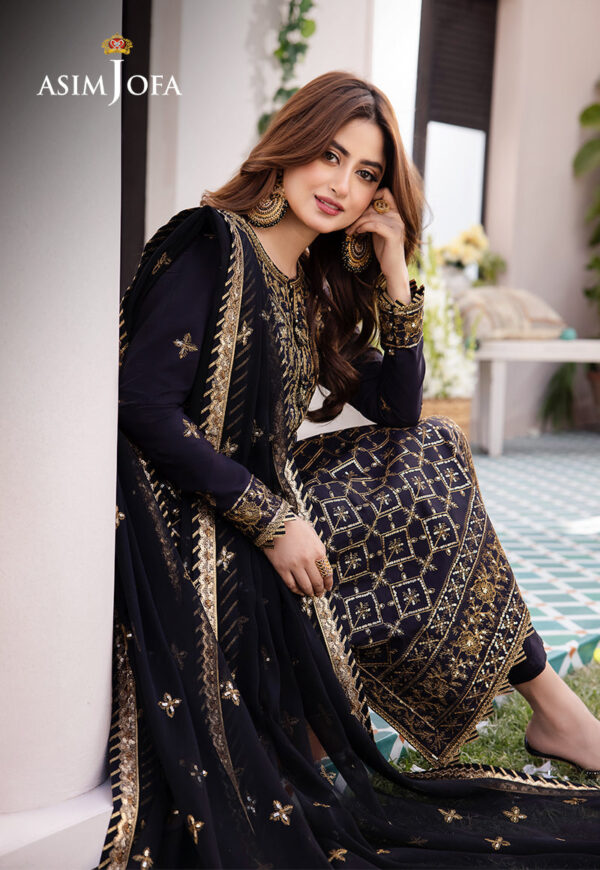 Asim Jofa Ajcfd-04-Xs Embroidered