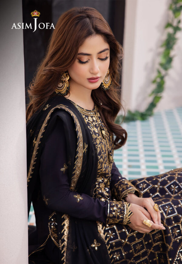 Asim Jofa Ajcfd-04-Xs Embroidered