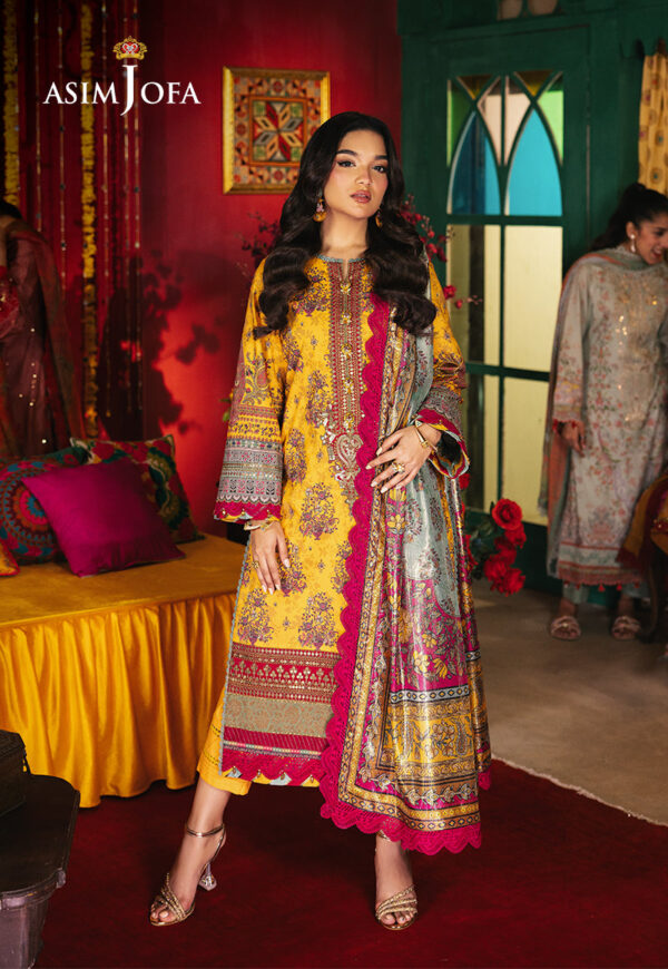 Asim Jofa Ajra-16 Embroidered Jacquard