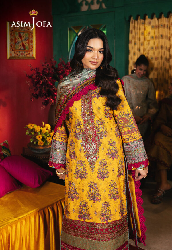 Asim Jofa Ajra-16 Embroidered Jacquard