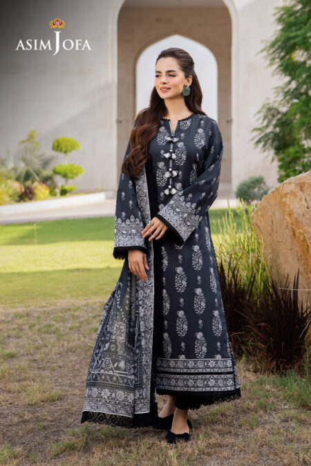 Asim Jofa Ajcm-03 Printed Lawn 