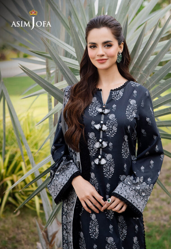 Asim Jofa Ajcmd-03 Printed Stitched