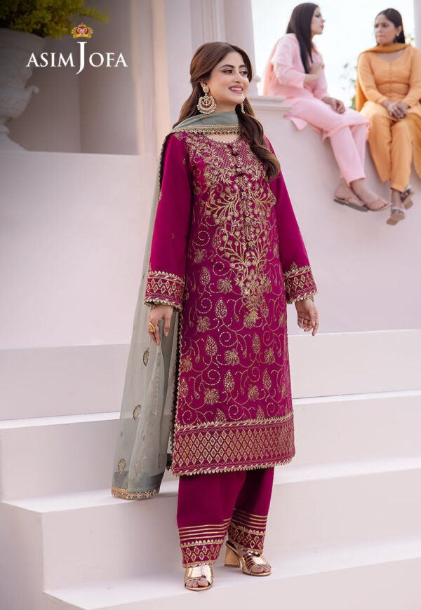 Asim Jofa Ajcfd-12 Embroidered