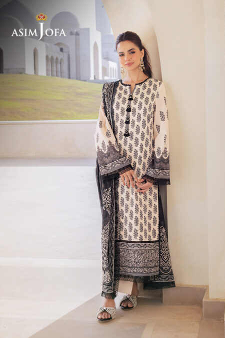 Asim Jofa Ajcm-02 Printed Lawn 
