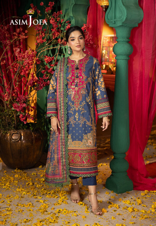Asim Jofa Ajra-03 Embroidered