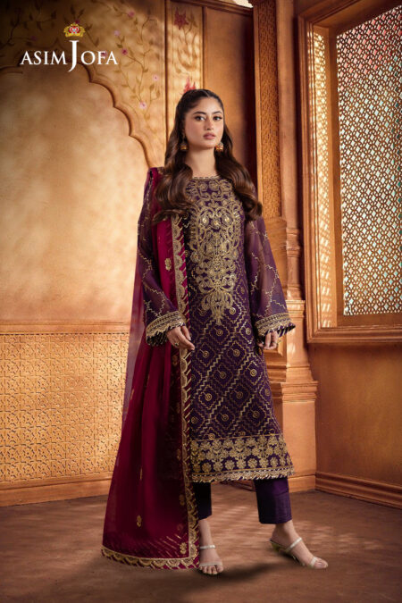 Asim Jofa Ajcf-02 Embroidered