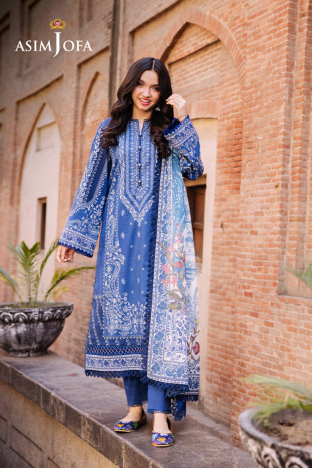 Asim Jofa Ajbb-02 Printed Lawn 