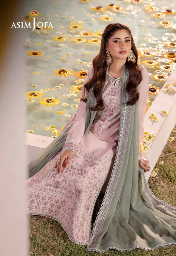 Asim Jofa Ajcf-14 Embroidered Boski Silk