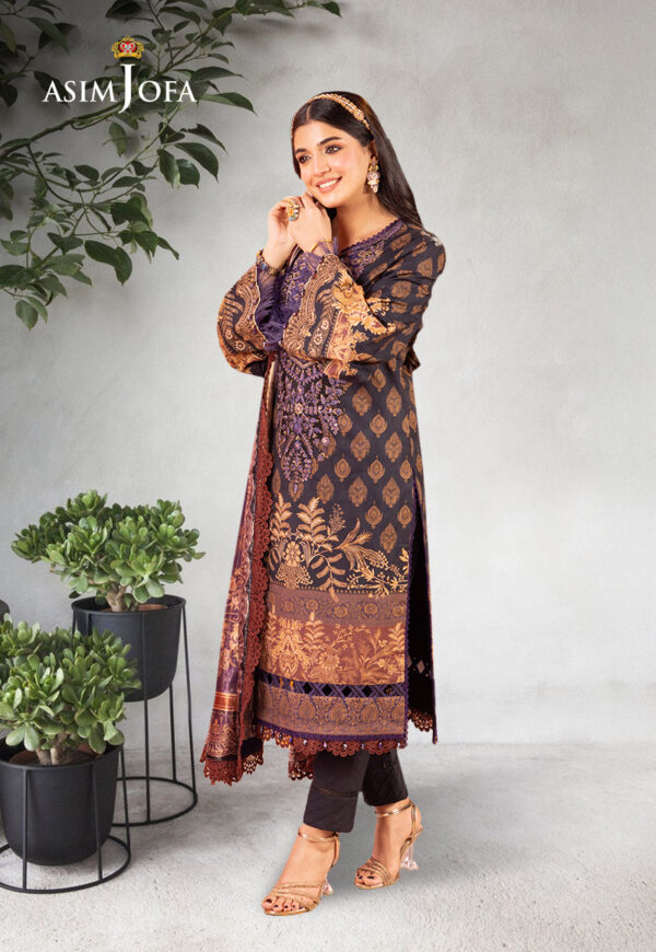 Asim Jofa Ajra-01 Embroidered