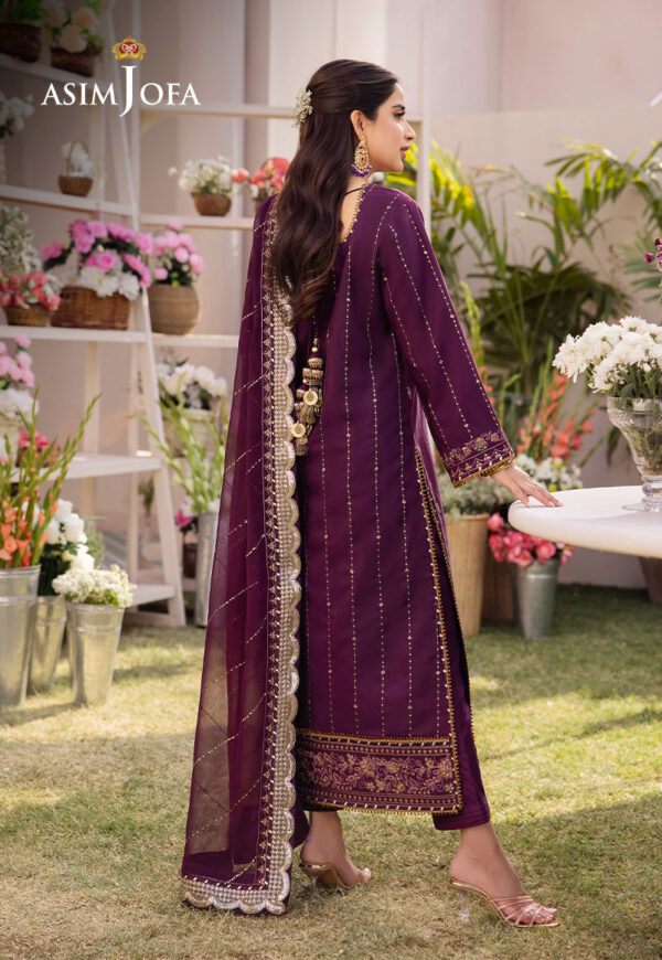 Asim Jofa Ajcf-22 Embroidered Boski Silk