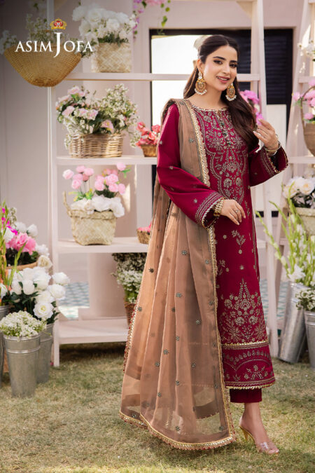 Asim Jofa Ajcf-20 Embroidered