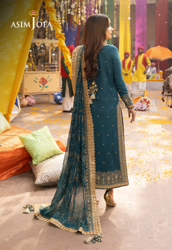 Asim Jofa Ajcd-07 Embroidered Twisted Silk