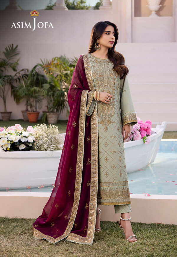 Asim Jofa Ajcf-06 Embroidered