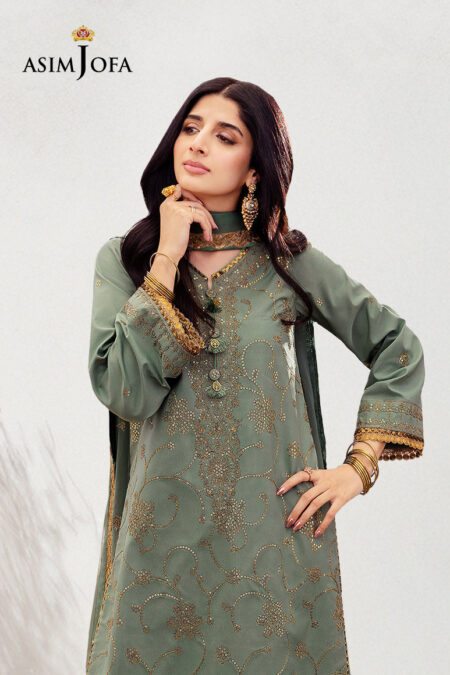 Asim Jofa Ajcf-15 Embroidered Jumbo Silk 