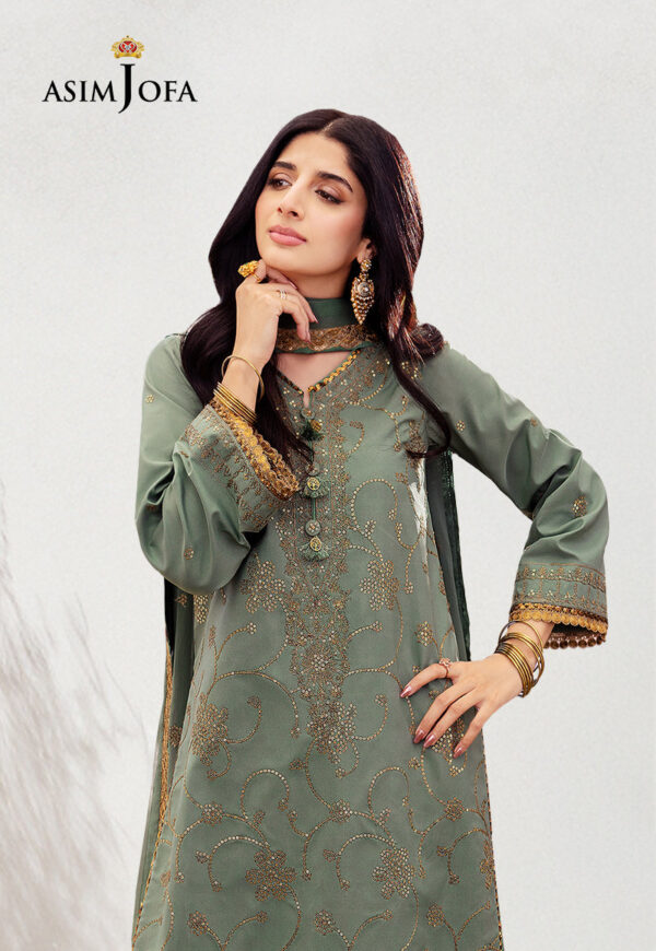 Asim Jofa Ajcf-15 Embroidered Jumbo Silk