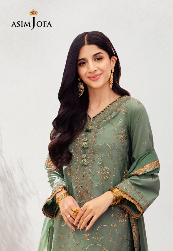 Asim Jofa Ajcf-15 Embroidered Jumbo Silk