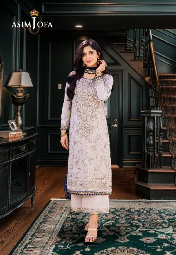 Asim Jofa Ajcfd-13-Xs Embroidered Boski Silk