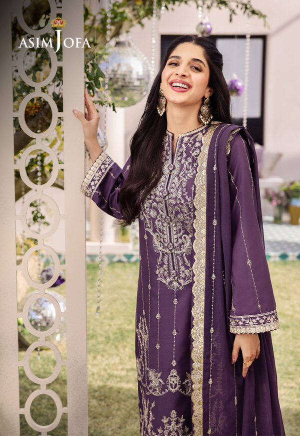 Asim Jofa Ajcfd-29 Embroidered Jumbo Silk