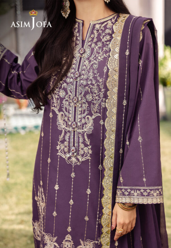Asim Jofa Ajcfd-29 Embroidered Jumbo Silk