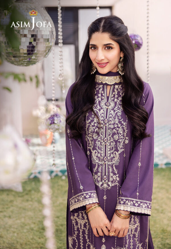 Asim Jofa Ajcfd-29 Embroidered Jumbo Silk