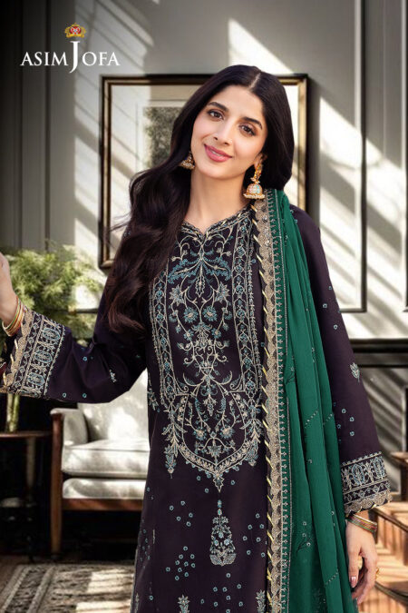 Asim Jofa Ajcfd-21-Xs Embroidered