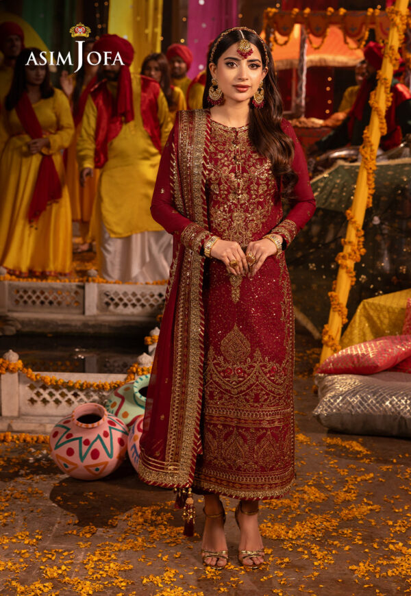 Asim Jofa Ajcdp-04 Embroidered