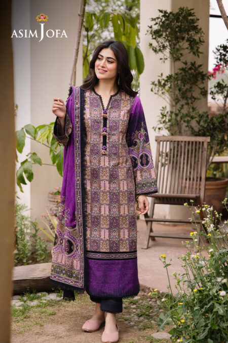 Asim Jofa Ajbu-07 Printed Lawn 