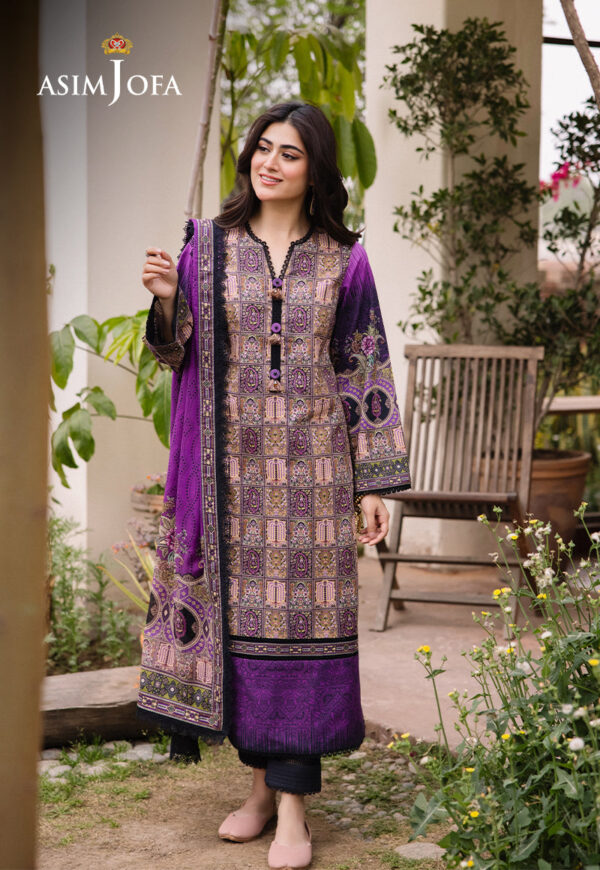 Asim Jofa Ajbu-07 Printed Lawn