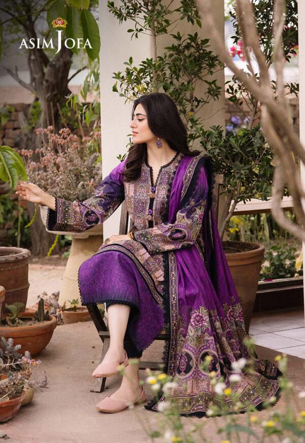 Asim Jofa Ajbu-07 Printed Lawn