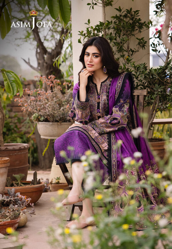 Asim Jofa Ajbu-07 Printed Lawn