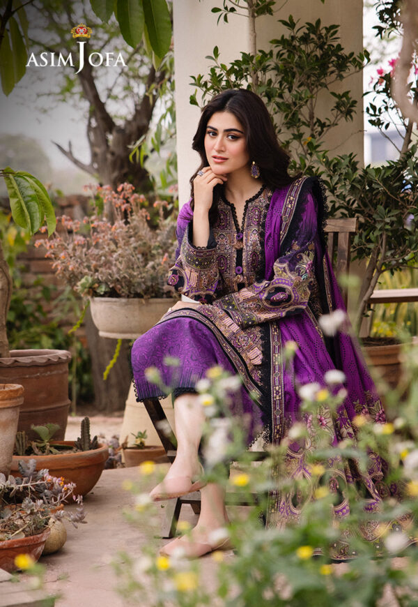 Asim Jofa Ajbud-07-Xs Printed Lawn