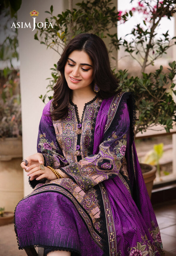 Asim Jofa Ajbu-07 Printed Lawn