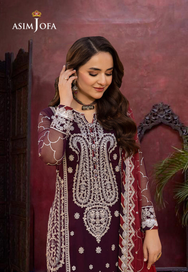 Asim Jofa Ajda-01 Embroidered
