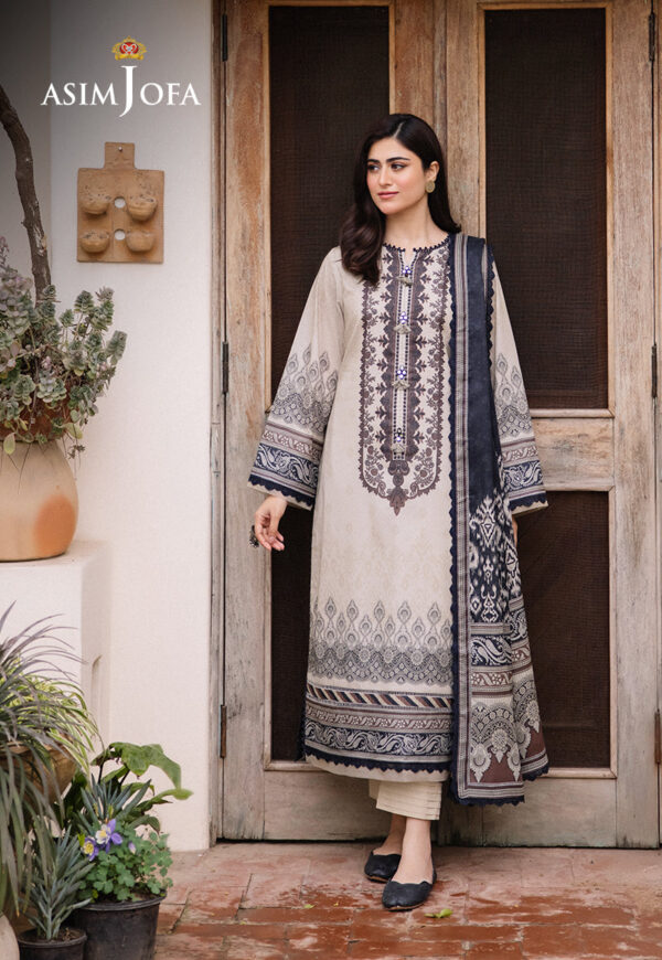 Asim Jofa Ajbu-02 Printed Lawn