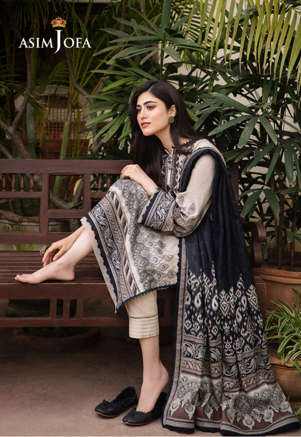 Asim Jofa Ajbu-02 Printed Lawn