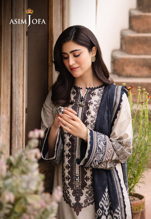 Asim Jofa Ajbu-02 Printed Lawn