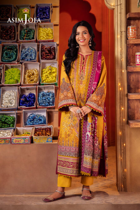 Asim Jofa Ajel-02 Printed Lawn 