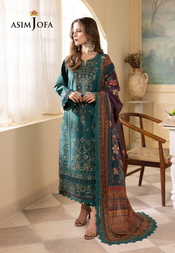 Asim Jofa Ajnr-11 Embroidered Cambric