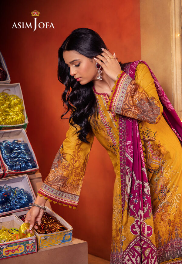 Asim Jofa Ajel-02 Printed Lawn