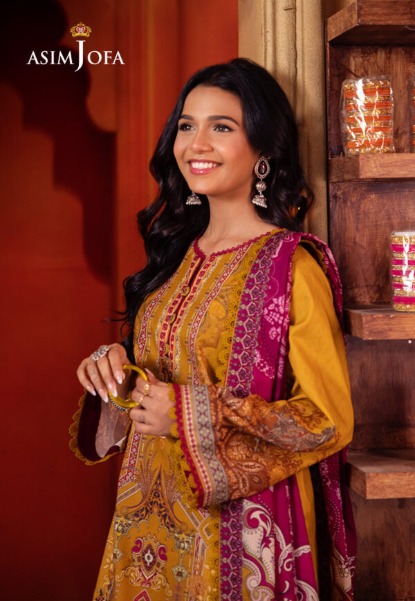 Asim Jofa Ajel-02 Printed Lawn