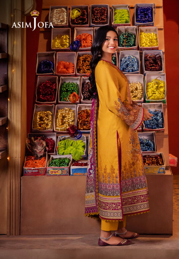 Asim Jofa Ajel-02 Printed Lawn