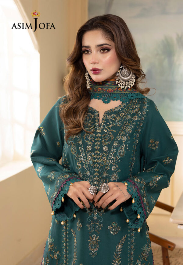 Asim Jofa Ajnr-11 Embroidered Cambric