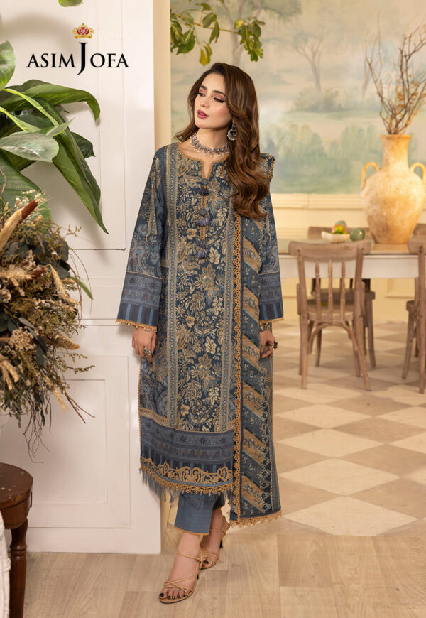 Asim Jofa Ajnrp-06 Stitched Printed Cambric Stitched