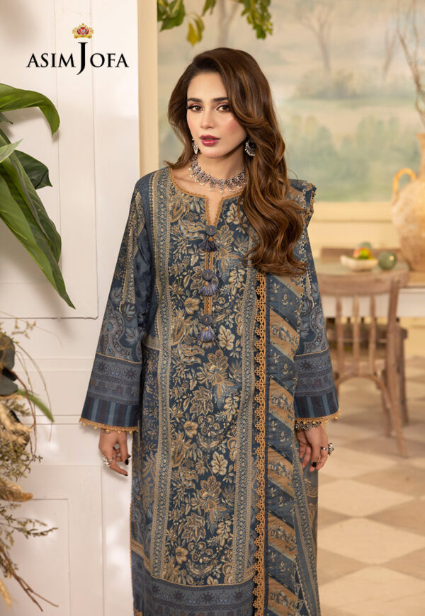 Asim Jofa Ajnrp-06 Stitched Printed Cambric Stitched