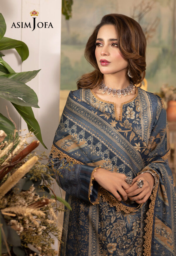 Asim Jofa Ajnrp-06 Stitched Printed Cambric Stitched