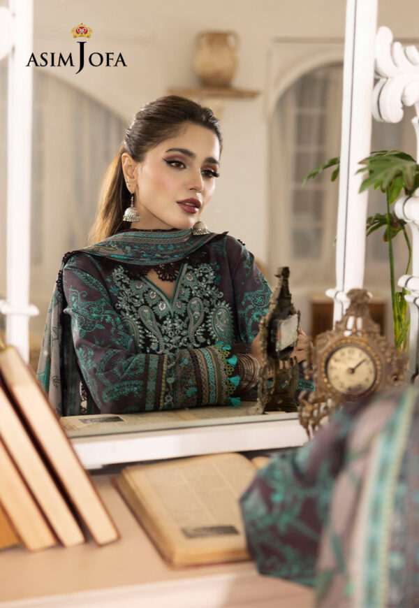 Asim Jofa Ajnr-08 Embroidered Cambric