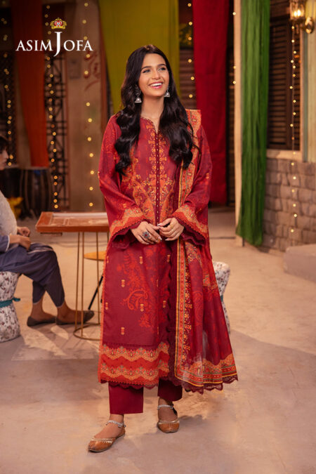 Asim Jofa Ajel-19 Printed Lawn 