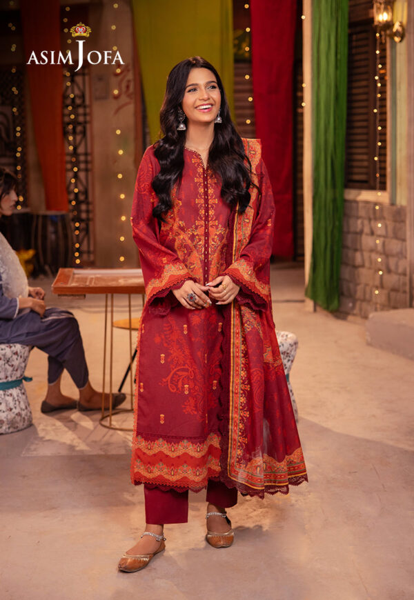 Asim Jofa Ajel-19 Printed Lawn